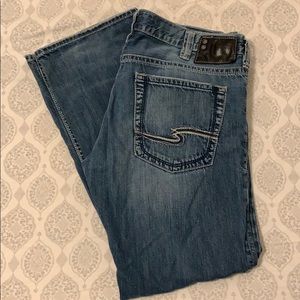 Silver Jeans Nash Heritage Straight Leg 36x32